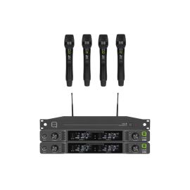Q-Audio QWM-1970 4 Way Handheld System with ADU