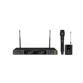 Q-Audio QWM-1970 HH BP UHF Dual Channel Diversity System 863-865 MHz