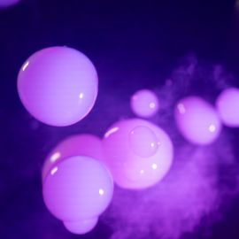 QTX FogoSphere Bubble Fog Machine – 700W Smoke Bubble Effect