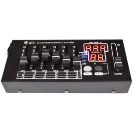 QTX MDMX-24 24 Channel Mini DMX Lighting Controller