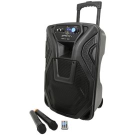 QTX Busker-12 Portable PA System Bluetooth VHF
