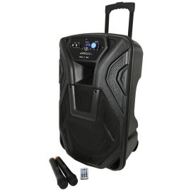 QTX Busker-15 Portable PA System Bluetooth VHF