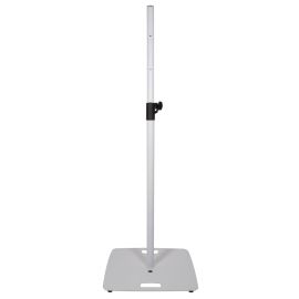 QTX Speaker Stand White Square Base