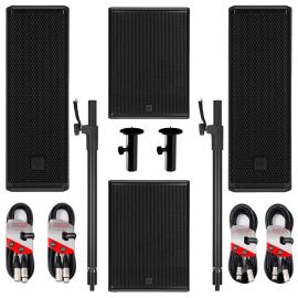 RCF 2x NXL 14-A & 2x SUB 18-AX Active Speaker Package