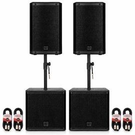 RCF ART 915-A and Twin SUB 15-AX Active PA Package
