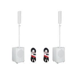 RCF Evox J8 W (Pair) PA Speaker Package