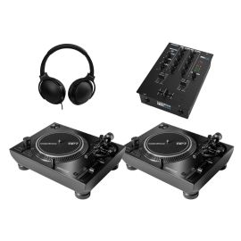 Reloop RP-7 Turntables (Pair) with RMX-10 BT Mixer – DJ Bundle