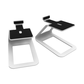 Kanto Desktop Speaker Stands S4 Medium - White Main