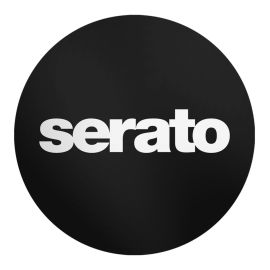 Serato 12" Butter Rug Slipmats Black With White Logo