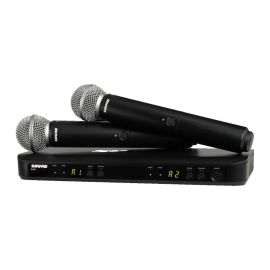 Shure BLX288/SM58 Wireless Dual Vocal System with two SM58