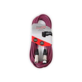 StageCore CORE350LU10-PU Male XLR - Female XLR 10M Purple