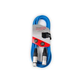 StageCore CORE350LU3-BL Male XLR - Female XLR 3M Blue