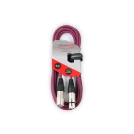 StageCore CORE350LU3-PU Male XLR - Female XLR 3M Purple