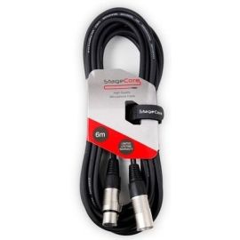 Stagecore CORE350LU6-BK Male XLR - Female XLR 6M