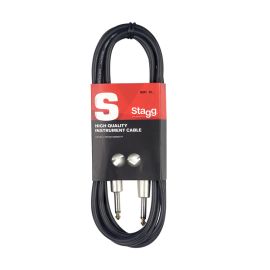 Stagg SGC1,5DL 1.5M Single 1/4 Jack - 1/4 Jack Mono Lead