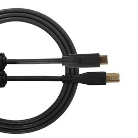 UDG Ultimate Audio Cable USB 2.0 C-B Black Straight 1.5M