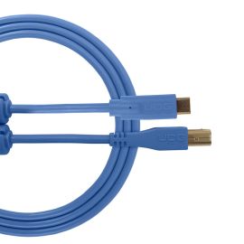 UDG Ultimate Audio Cable USB 2.0 C-B Light Blue Straight 1.5M