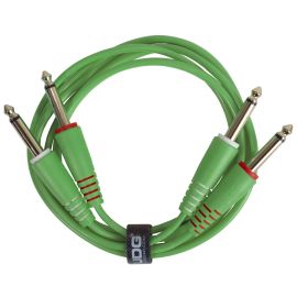 UDG Audio Cable Set 1/4'' Jack - 1/4'' Jack Green Straight 1.5M