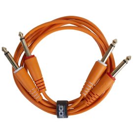 UDG Audio Cable Set 1/4'' Jack - 1/4'' Jack Orange Straight 1.5M