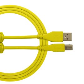 UDG Ultimate Audio Cable USB 2.0 A-B Yellow Angled 1M
