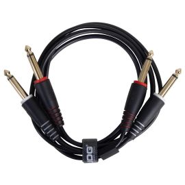 UDG Ultimate Audio Cable 1/4'' Jack - 1/4'' Jack Black Straight 1.5m