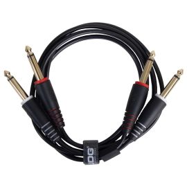 UDG Ultimate Audio Cable Set 1/4'' Jack - 1/4'' Jack Black Straight 3M