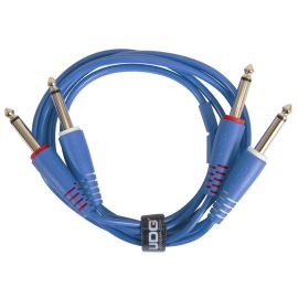 UDG Ultimate Audio Cable Set 1/4'' Jack - 1/4'' Jack Blue Straight 3M