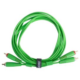 UDG Ultimate Audio Cable Set RCA - RCA Green Straight 3M
