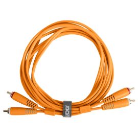 UDG Ultimate Audio Cable Set RCA - RCA Orange Straight 3M