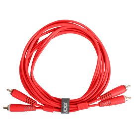 UDG Ultimate Audio Cable Set RCA - RCA Red Straight 3M