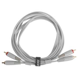 UDG Ultimate Audio Cable Set RCA - RCA White Straight 3M