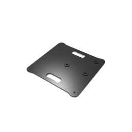 Ultimax UTX BASE BK – Flat Black Square Baseplate for 35mm Poles