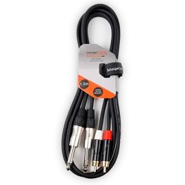 Stagecore iCORE310LU15 2 X Phono - 2 X 6.3mm Jack 1.5m