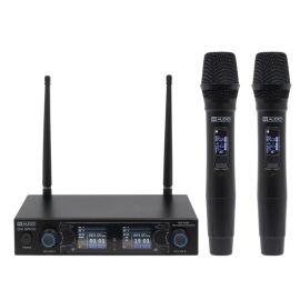 W Audio DM 800H Twin Handheld UHF Radio Microphone MIC78