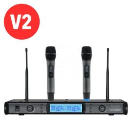 W Audio DTM 800H Twin Handheld Diversity System (863.0Mhz-865.0Mhz) V2