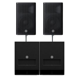 Yamaha Nexo Dual DXR12 MK2 + DXS15 MK2 Package