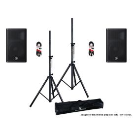 Yamaha Nexo DXR12 MK2 Stands + Cables Package