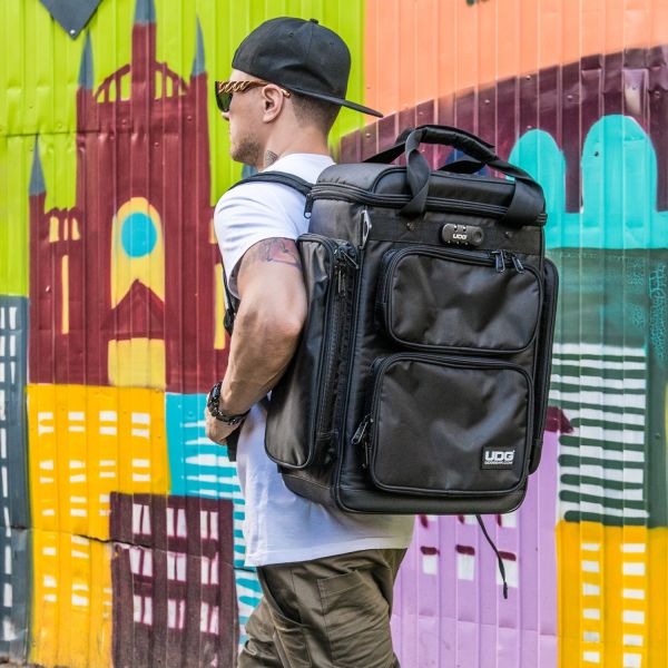 UDG Ultimate ProducerBag Large Black/Orange Inside U9022BL/OR