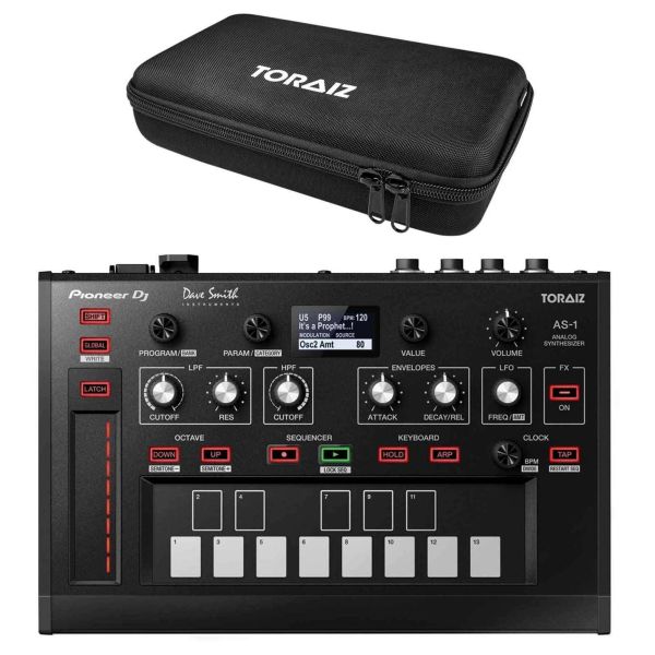 Pioneer TORAIZ AS-1 Monophonic Analog Synth With DJC-TAS1 Carry