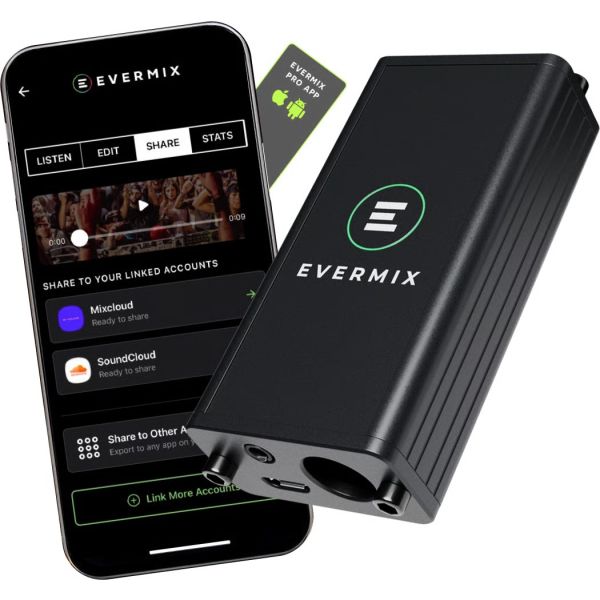 Record DJ Sets on Your Phone | Evermix Box 5 Audio Interface