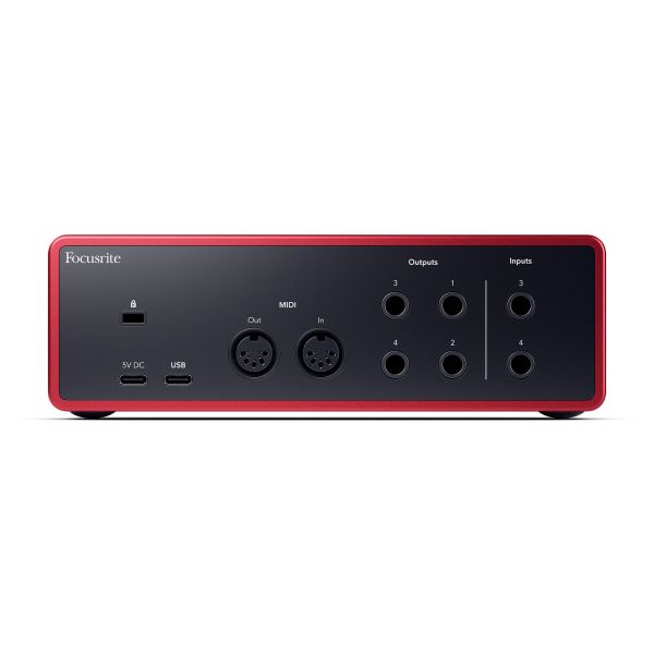 DTM・DAW Focusrite Scarlett Gen4 4i4 Focusrite Scarlett 4i4 4th Gen Audio Interface