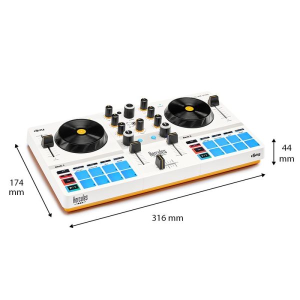 Hercules DJControl Mix Ultra | Portable Bluetooth DJ Controller