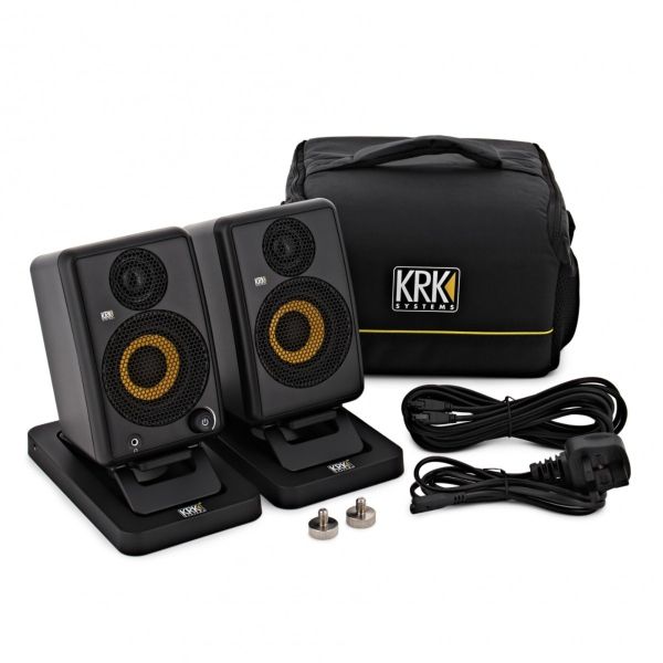 KRK GoAux 3 Inch Portable Monitors