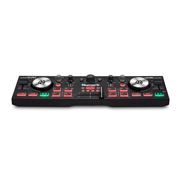 Numark DJ2GO2 Touch - Portable 2-channel Scratch DJ controller