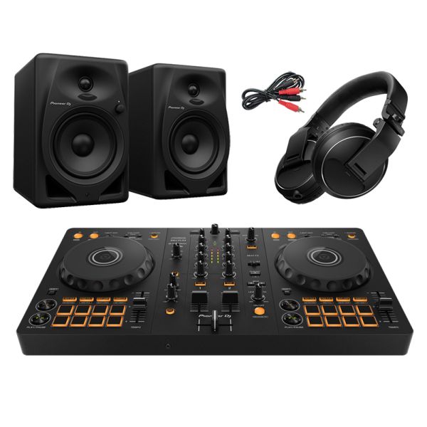 DDJ-FLX4 HDJ-X5 セット Pioneer DDJ-FLX4, DM-50D & HDJ-X5 DJ Package