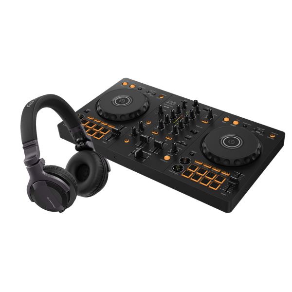 Pioneer DJ DDJ-FLX4 + HDJ-CUE1 Bundle