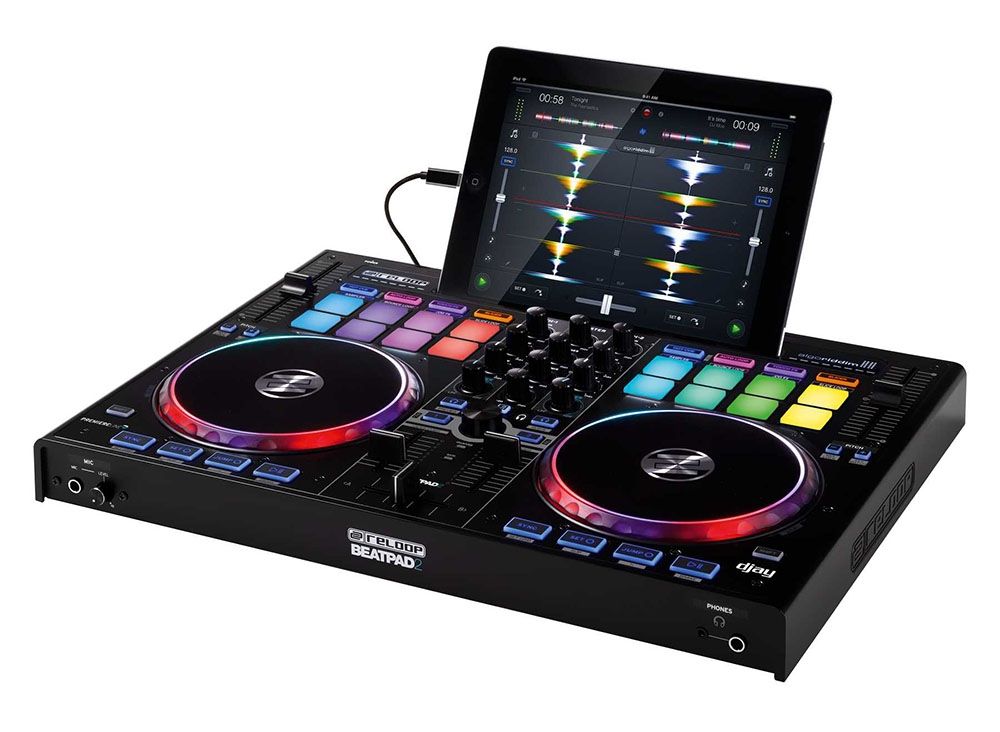 【値下げ】Reloop/PCDJコントローラ BEATPAD2 djay対応 Reloop Reloop Beatpad 2 DJ Controller With Spotify Integration 0