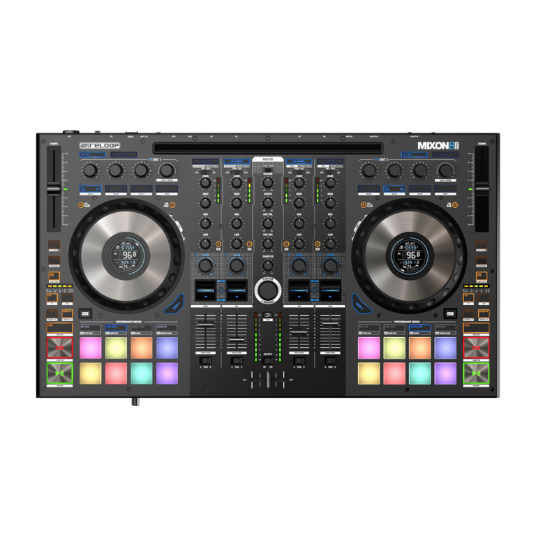 Reloop Mixon 8 Pro DJ Controller | 4 Channel Serato & djay Pro