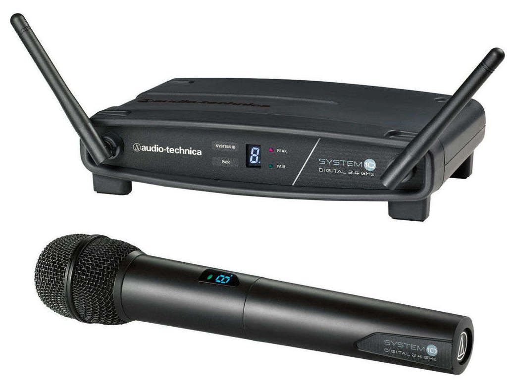 audio-technica SYSTEM 10 ワイヤレスシステム Audio Technica System 10 Wireless Microphone System ATW-1102