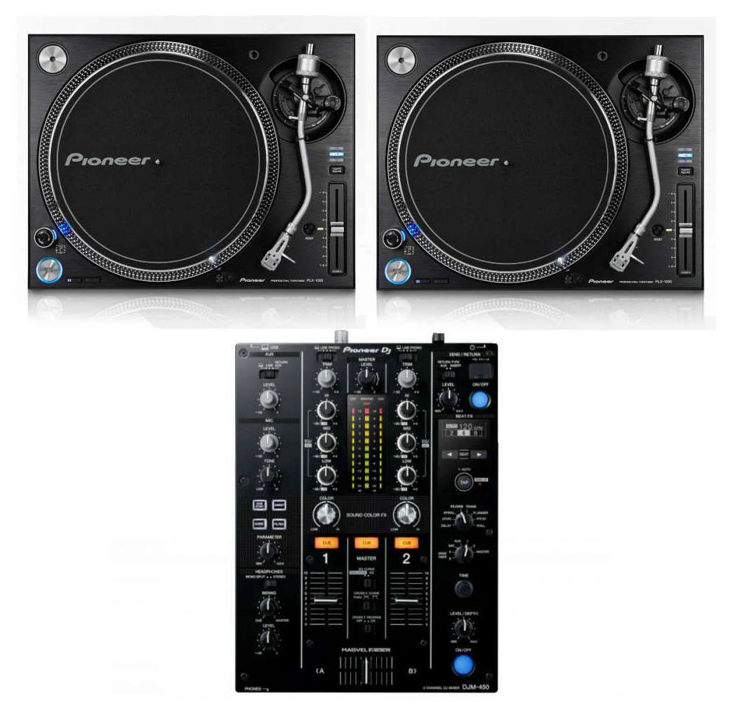 Pioneer PLX1000 & DJM450 Package 0% Interest free Finance